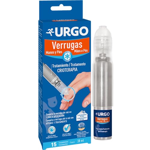 Urgo - Warts Cryotherapy - Congela La Verruca Dalla Radice - Flacone Da 38 Ml, 15 Trattamenti
