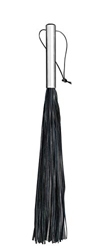 Kiotos Leather Soft Leather Whip With Aluminum Handle