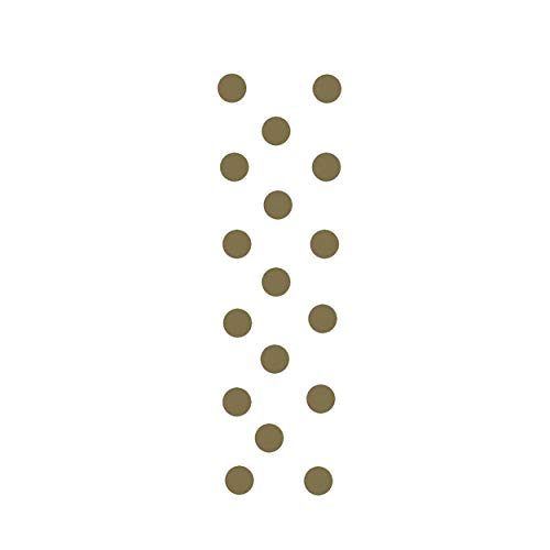 Unique Party - Sacchetti Regalo In Cellophane Design A Pois - Pacco Da 20 (Taglia Unica) (Bianco/Oro)