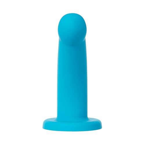 Nexus Hux Silicone Dildo 7" - Turquoise