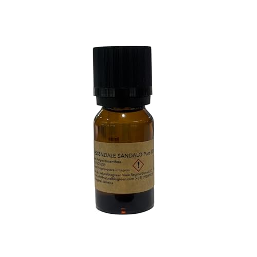 Naturalbiogreen Olio Essenziale Di Sandalo Amyris Puro Al 100% 10 Ml
