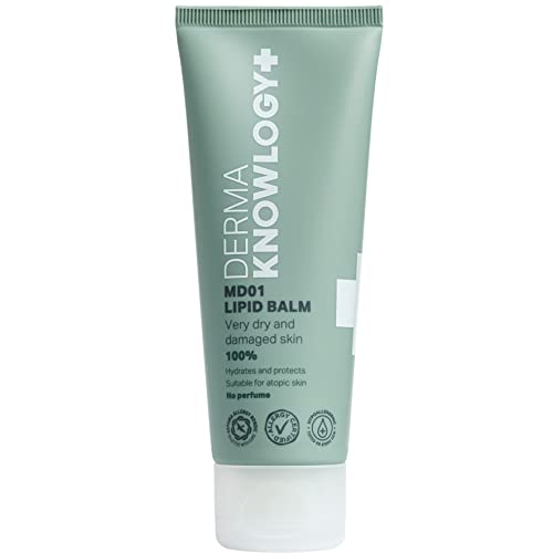 Dermaknowlogy Crema Md01 | Psoriasi, Dermatite Atopica, Eczema, Psoriasi, Per Pelli Molto Secche E Danneggiate, Idrata E Protegge | Senza Profumo, Cer