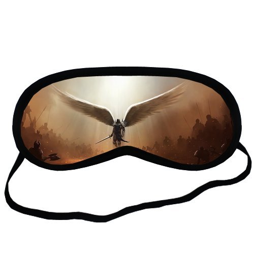 Angels Archangel_Tyrael Sleeping Mask Travel Soft Cotton Sleeping Aids Eye Mask Cover Shade Blindfold Rest Shield