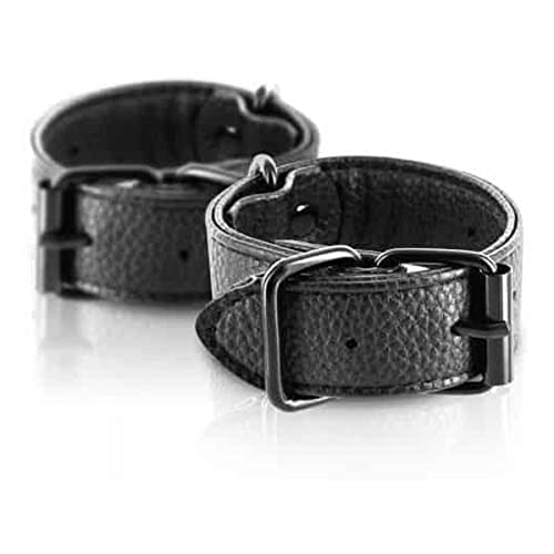 Menottes Simili Cuir Ajustables - Fetish Tentation