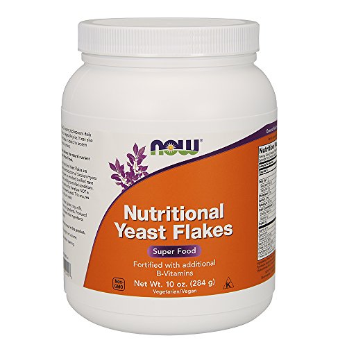 Now Foods: Nutritional Yeast Flakes Super Food, 10 Oz (2 Pack)