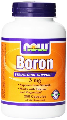 Now Foods Boron, 3 Mg - 250 Caps