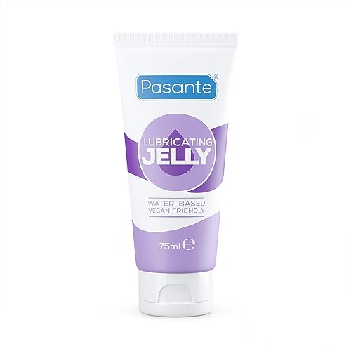 Pasante Lubricating Jelly, Gel Lubrificante Vegano, 75 Ml, Per Donne In Menopausa, Non Adesivo, Adatto Per I Preservativi