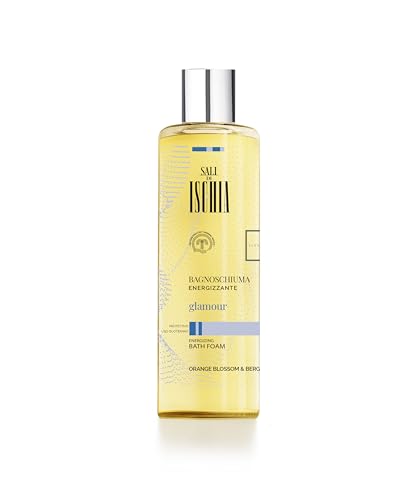 Sali Di Ischia [500 Ml] Bagnoschiuma Glamour Energizzante - Detersione Corpo Uso Quotidiano - Con Sali Termali Dalle Proprietà Lenitive Ed Antiossidan