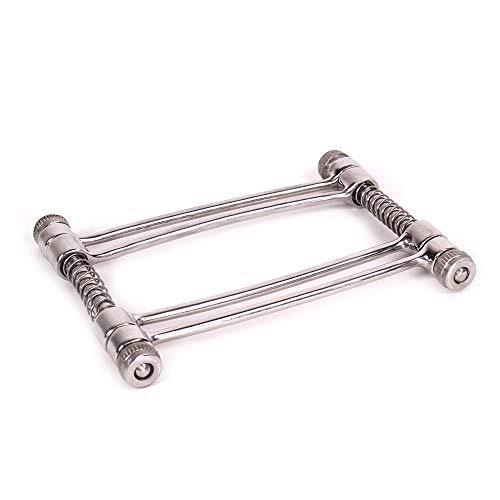 Kiotos Steel Pussy Spreader/W Spring