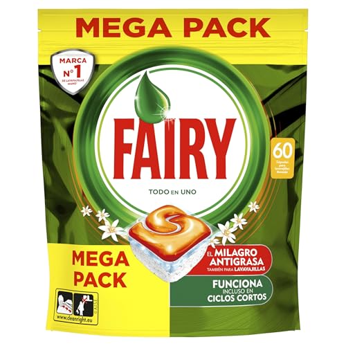 Fairy All-In-1 Lavastoviglie 60 Capsule, Arancia