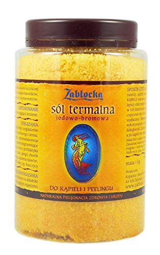Sale Termale Di Zablocka 1Kg Bagno Al Sale Peeling Detox Benessere