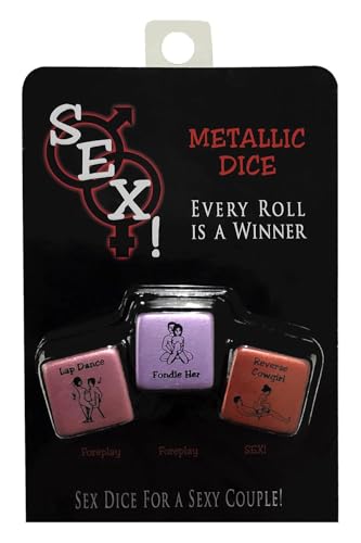 Kheper Games Sex! Metallic Dice Multicolor One Size