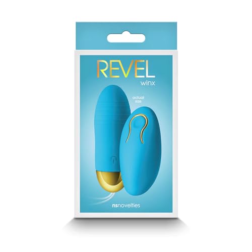 Ns Novelties Revel Winx Vibratore Proiettile E Ovuli Vibranti Blue 6,8 Cm