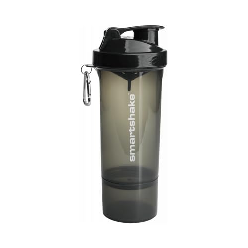 Smartshake Slim Series, Gunsmoke Black - 500 Ml.