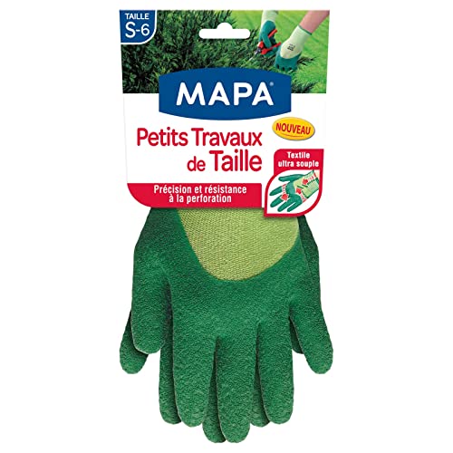 Mapa - Piccoli Lavori Di Vita - Guanti Da Giardinaggio Con Supporto In Tessuto Morbido E Rivestimento In Lattice - Ultra Flessibile E Resistente Alla 