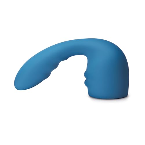 Le Wand Petite Flexi Attacco In Silicone Blue 15 Cm