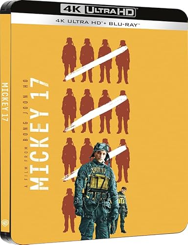 Mickey 17 Steelbook 3 'Kill Marks' (4K Ultra Hd + Bd)