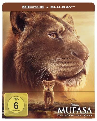Mufasa - Der König Der Löwen - Steelbook - Limited Edition (4K Ultra Hd) (+ Blu-Ray)