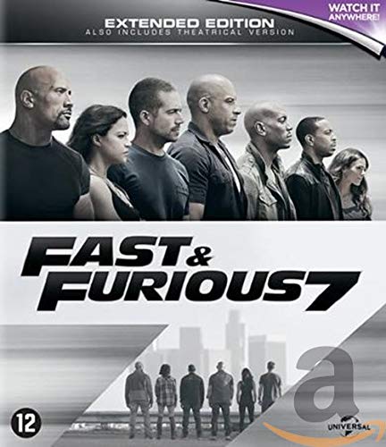 Fast & Furious 7 [Region Free] [Blu-Ray]