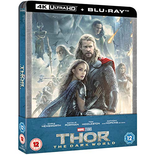 Plts Thor The Dark World 4K Ultra Hd + Blu-Ray Steelbook - Bluray