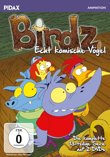 Birdz - Echt Komische Vögel / Die Komplette 13-Teilige Kultserie (Pidax Animation)