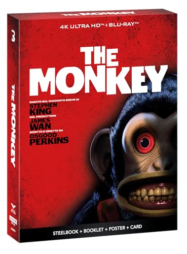 The Monkey - Ultra Limited Edition 4K Steelbook (Bd 4K + Bd Hd) Con Slipcase Numerata