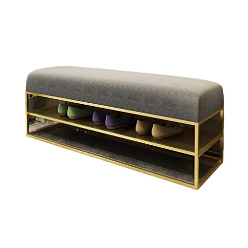 Panca Portascarpe Per Ingresso E Soggiorno – Elegante Sgabello Lungo Per Ingresso, Camerino Del Centro Commerciale, Spogliatoio – 100X35X45 Cm, Perfet