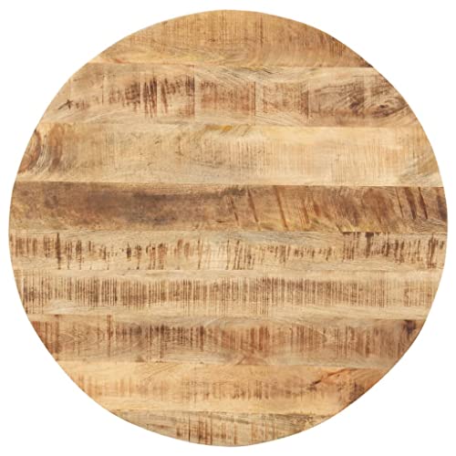 Vidaxl - Tischplatte Massivholz Mango Rund 15-16 Mm 60 Cm