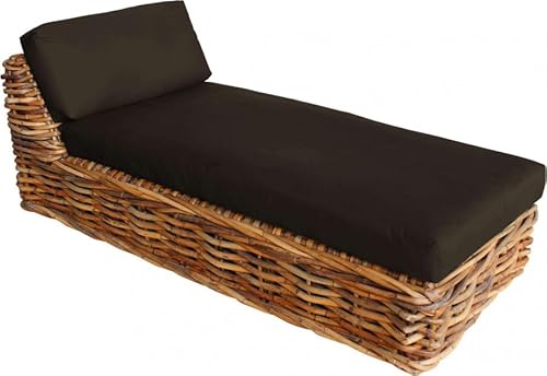 Cosma Divano Da Esterno Con Chaise Longue In Rattan 175X83X66 Cm