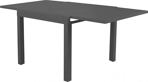 Cosma Tavolo Da Giardino Allungabile 90/180 X 90 X 75 H Cm Antracite Hawaii