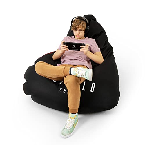 Pouf Poltrona Sacco Xxl Con Ibottitura Da Gaming Da Gioco Per La Camera Dei Bambini Soggiorno Beanbag Perle In Eps Poliestere 100 Cm X 110 Cm X 110 Cm