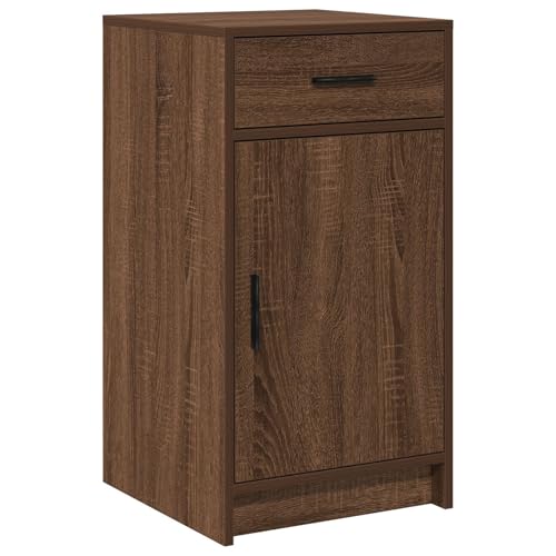 Sideboard Vidaxl Marrone Rovere 40X41X75 Cm Legno Ingegnerizzato