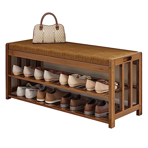 Dgdhhsfjdj Panca Da Ingresso Con Vano Portascarpe, Scarpiera Imbottita, Elegante Panca Portaoggetti Per Soggiorno, Perfetta Per Corridoio E Anticamera