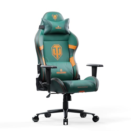 Diablo Sedia Gaming Ergonomica X-One 2.0 | Poltrona Gaming Con Braccioli Regolabili, Supporto Lombare, Funzione Di Inclinazione | Sedia Gamer, Gaming