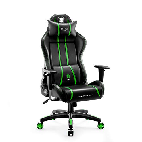 Diablo Sedia Gaming Ergonomica X-One 2.0 | Poltrona Gaming Con Braccioli Regolabili, Supporto Lombare, Funzione Di Inclinazione | Sedia Gamer, Gaming