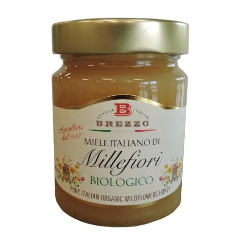 Brezzo Miele Italiano Millefiori, 350 Grammi