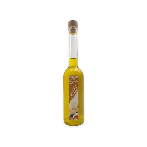 Olio Extra Vergine Di Oliva Aromatizzato All'Aglio-Bottiglia Sinfonia 100 Ml-100% Italiano