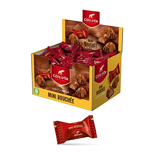 Côte D'Or Mini Bouchée Cioccolato Al Latte Ripieno Di Pasta Di Nocciole E Mandorle - 1Kg