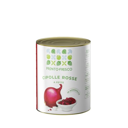 Cipolla Rossa A Fette Greci Pronto Fresco Latta Da 800 G In Agrodolce