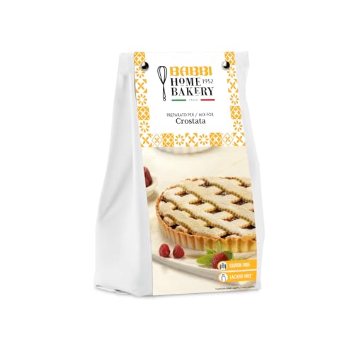 Preparato Per Crostata Babbi Home Bakery, Senza Glutine E Senza Lattosio, 400G, Ideale Per Pasta Frolla, Crostate E Dolci Fatti In Casa