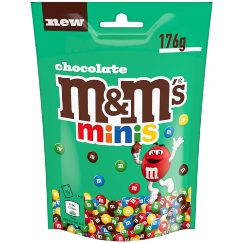 M&M'S Minis, Confetti Al Cioccolato Al Latte, Snack Dolce, 176 G