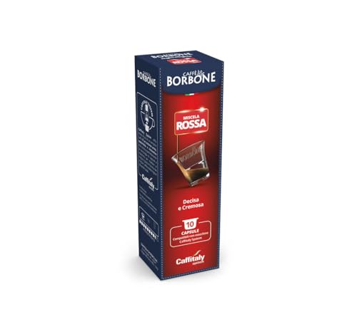 Caffè Borbone Miscela Rossa - 10 Capsule Originali - Per Macchine Da Caffè Caffitaly®*
