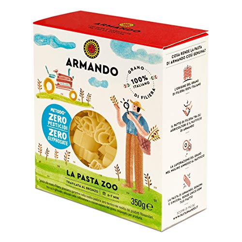 Le Pastine Di Armando - La Pasta Zoo- 100% Grano Italiano - 400 G