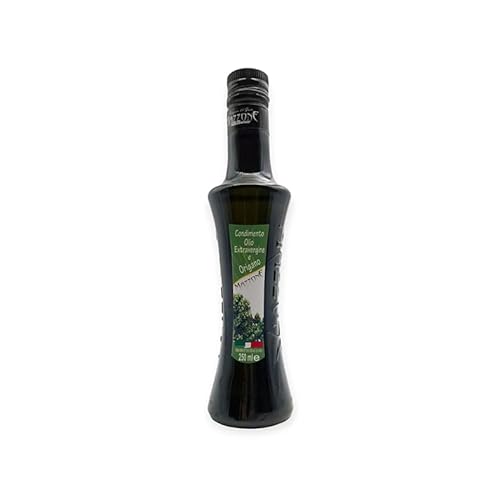 Olio Extra Vergine Di Oliva Aromatizzato All'Origano-Bottiglia Mazzone 250 Ml-100% Italiano