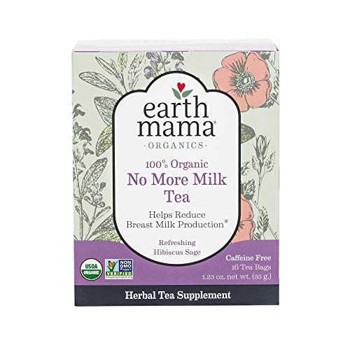 Earth Mama Angel Baby Organic No More Milk Tea - 16 Tea Bags