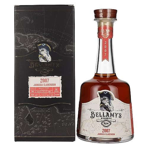 Bellamy'S Reserve Rum Jamaica Clarendon 2007 52% Vol. 0,7L In Giftbox