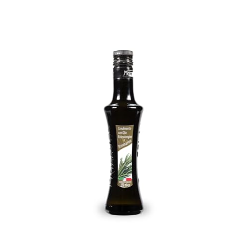 Olio Extra Vergine Di Oliva Aromatizzato Al Rosmarino-Bottiglia Mazzone 250 Ml-100% Italiano