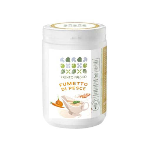 Fumetto Di Pesce Pronto Fresco Greci Preparato In Polvere Barattolo 250 G