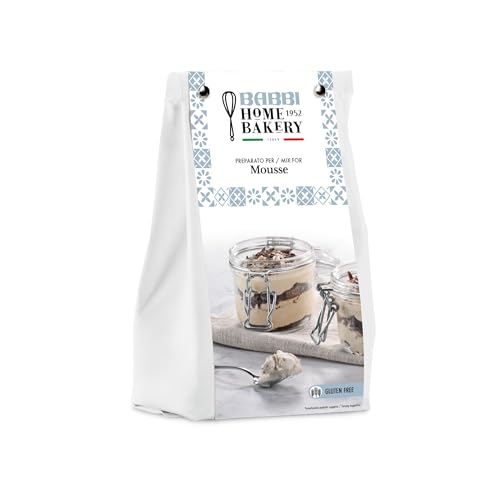 Preparato Per Mousse Babbi Home Bakery, Senza Glutine, 250G, Ideale Per Mousse, Bavaresi E Dessert Al Cucchiaio
