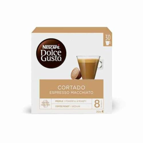 Nescafé Dolce Gusto Cortado Espresso Macchiato Caffè 30 Capsule 189G